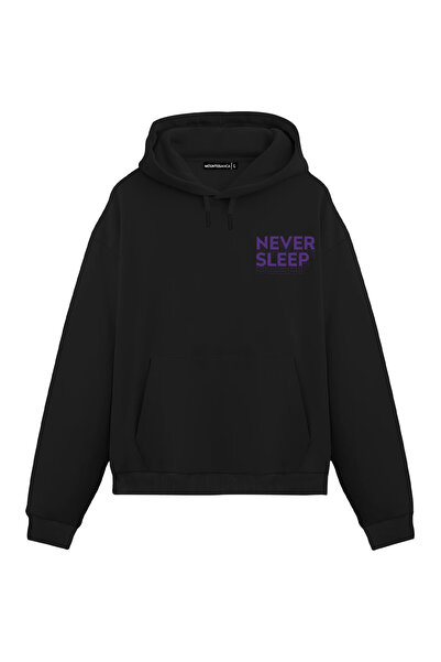 Mounte Bianca Unisex Never Sleep - Obična majica sa kapuljačom