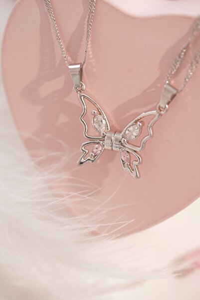 AŞIK ACCESSORIES ماريبوسا قلادة الصداقة المغناطيسية 2 قطعة