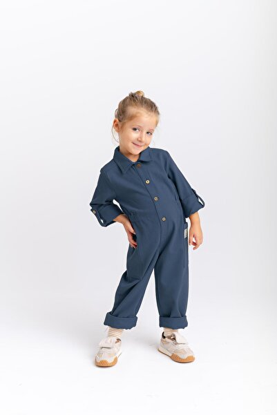 Oliven The Kid Mavi Unisex Габардин Тулум