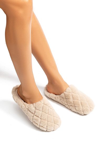 Twigy Γυναικείες παντόφλες σπιτιών Eve Beige - Μέγεθος 36/41