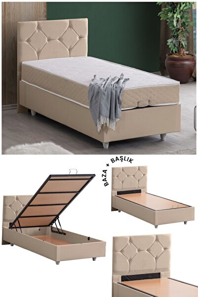 Setay Glamis Ikili Set, Tek Kişilik Baza Başlık Seti