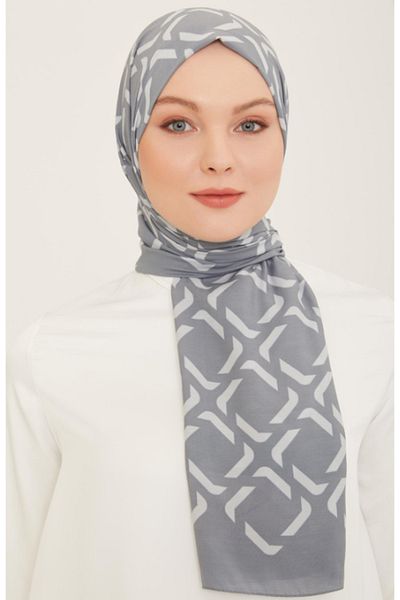 Armine Trend Defne Shawl 5762-06 Gray-white