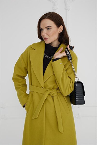 Moodbasic Kaşe Long Coat