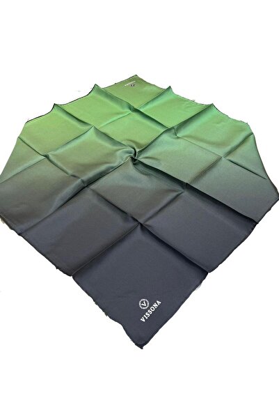 Vissona Μεταξωτό μαντήλι Tivil Green Gradient Transitional DGN 51279 - 36