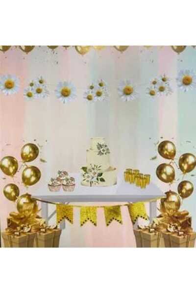 DÜVENCİ TİCARET لافتة مزخرفة بنمط البابونج