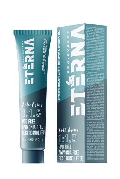 ETERNA 66/07 KIZIL KAHVERENGİ Amonyaksız Saç Boyası 60 ml