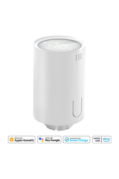 MEROSS Wi-fi Google Assistant Ve Alexa Uyumlu Akıllı Termostat Vanası