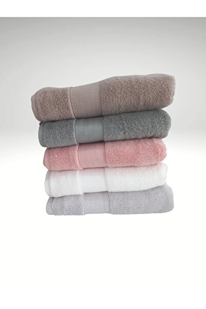 Özdilek Extra Thick 5-Pack Hand-Face Towel (50X90)