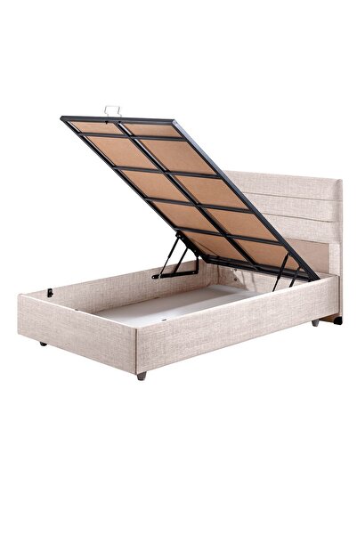 Setay Sofia Tek Kişilik Baza Başlık Ikili Set Krem