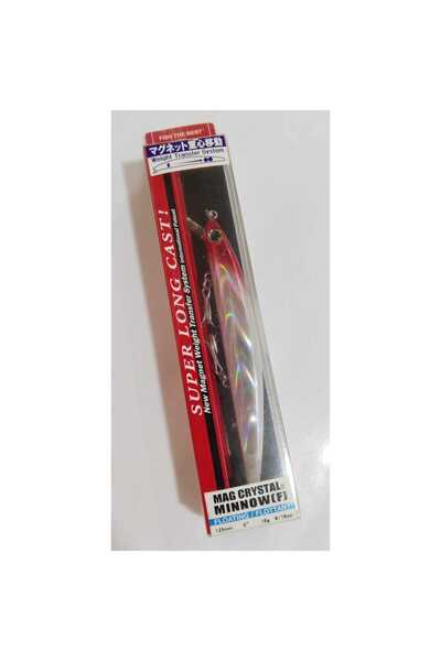 YO-ZURİ Yozuri Mag Crystal Minnow F1130 Floating 125 mm 16 gr Suni Yem - C5