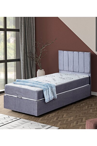 Setay Baza, Cesur Tek Kişilik Baza Başlık Letto Yatak Seti