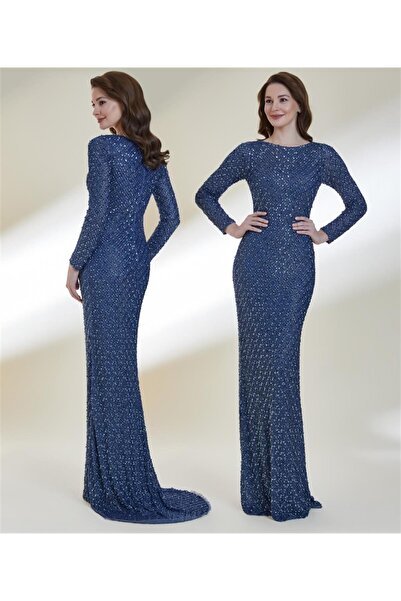 Genel Markalar KENZEL PUL PAYET ELBİSE