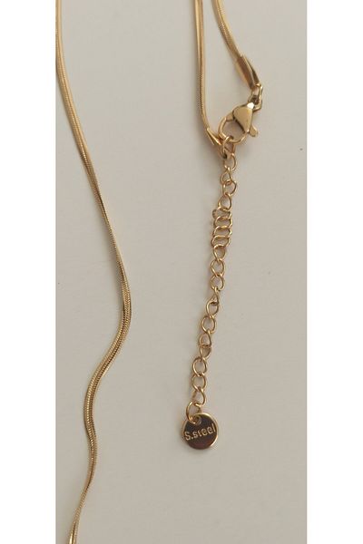 stainles steel Italian Steel Chain Necklace 45 cm