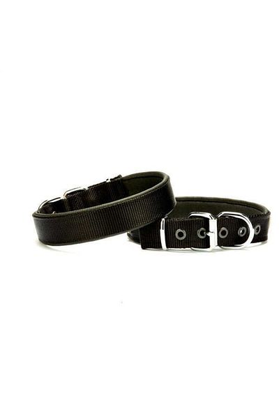 Angoravi Dog Collar Soft 3 cm X 65 cm Black