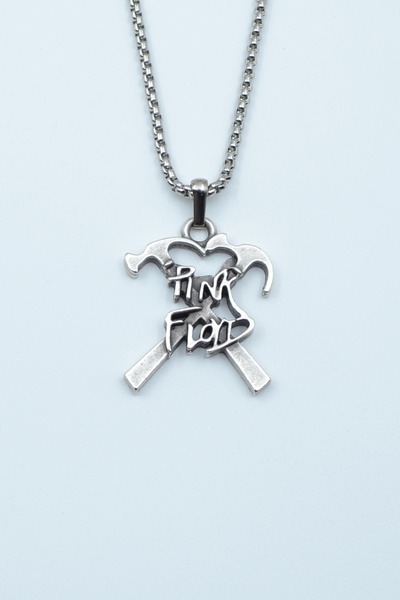 Generic Brand Pink Floyd Knitted Chain Necklace