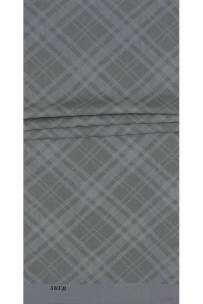 Aker Şal în carouri gri - 1040300 -974-35234 Model