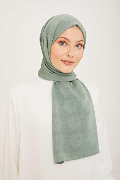 Armine Trend J.Capri Mint Green Solid Color Shawl 8-121