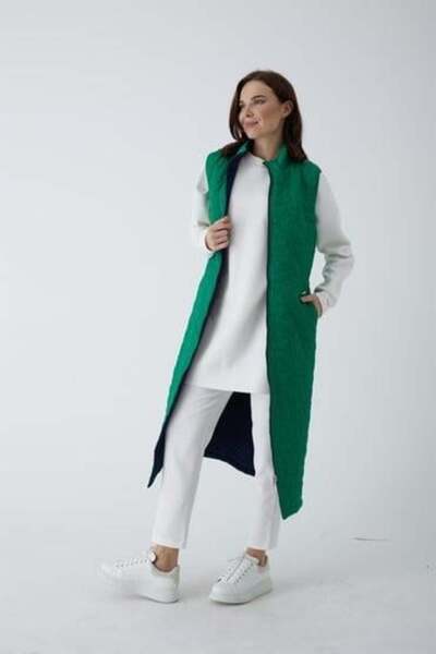 Moodbasic ÇİFT TARAFLI UZUN YELEK