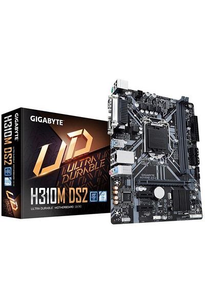 Gigabyte H310m-ds2 H310 DDR4 PCIE 3.0 1151p Matx Serial Parallel Port