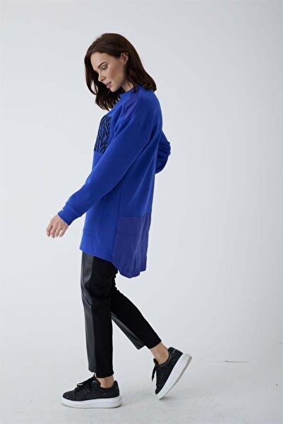 Generic Brand Moodbasi̇c Pants with Leather Trim on the Front