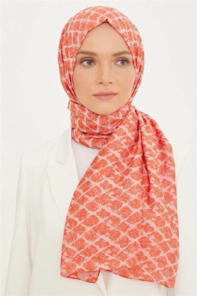 Armine Trend Orange Pure Lina Shawl 13 - 21217