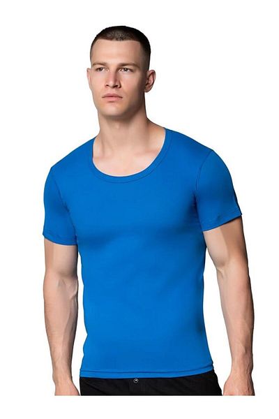 SEDEF YILDIZ Tricou pentru bărbați din bumbac pieptănat - 6 piese Crew Neck Star 1009
