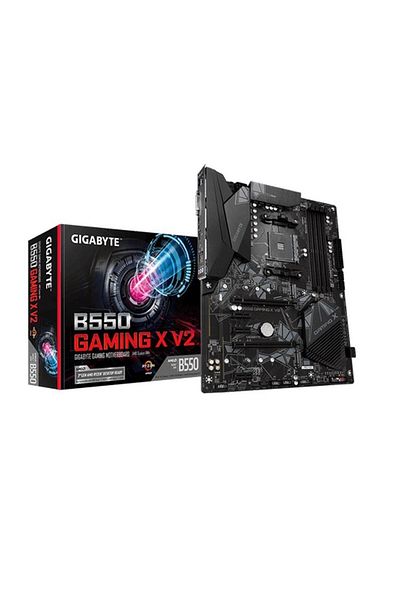 Gigabyte اللوحة الأم B550 Gaming X V2 4733mhz(OC) RGB M.2 Am4 ATX