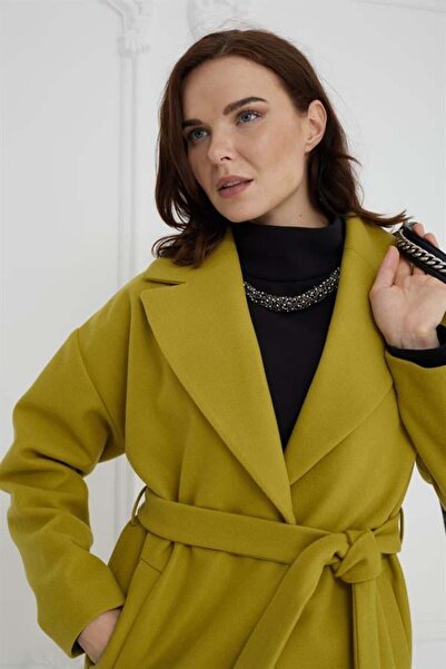 Moodbasic Kaşe Long Coat