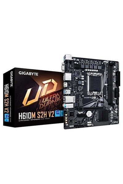 Gigabyte H610M S2H V2 Ddr5 HDMI Dvi Dp Pcie 16X V4.0 1700P Matx