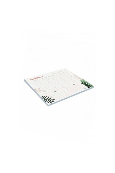DEFFTER 64517-6 مخطط أسبوعي استوائي مقاس A4 - مخطط أسبوعي