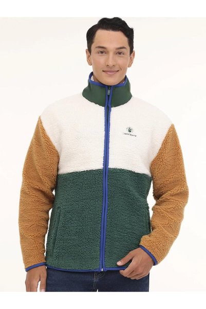 lumberjack ML RUNIC 6LE-67 4PR Hanorac polar cu 2 buzunare și fermoar