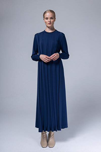 Niliwi 3069 ELB ÖN ARKA KALIN FİTİLLİ ELBİSE