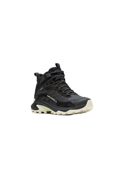 Merrell J037826 Moab Speed 2 Mıd Gtx Kadın Outdoor Yürüyüş Botu Siyah Gri