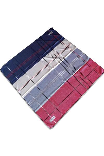 LA BOUTIQUE 1868-01 34858 Model eșarfă clasică cu model mixt negru