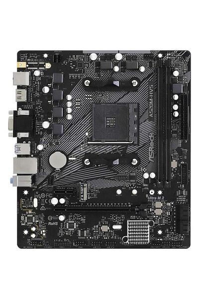 ASROCK A520m-hvs DDR4 HDMI PCIe 16x V4.0 AM4 Matx - Pcie 16x V4.0 Am4 Matx