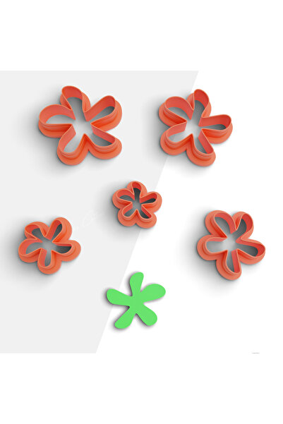 flament aşk Organic Shape Polymer Clay Mold, Earring Mold, Jewelry Mold, Clay...