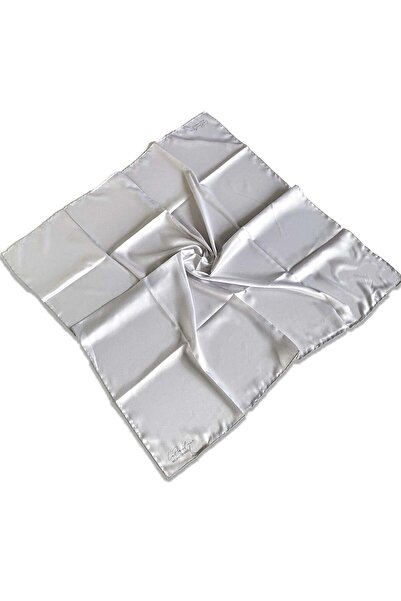 LA BOUTIQUE Eșarfă clasică gri deschis 47 - 34414