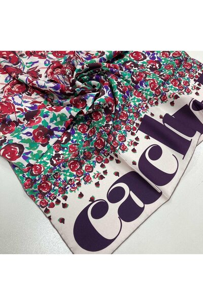 Cacharel Κρεμ Μεταξωτό Κασκόλ Tivil 7838313 - 931