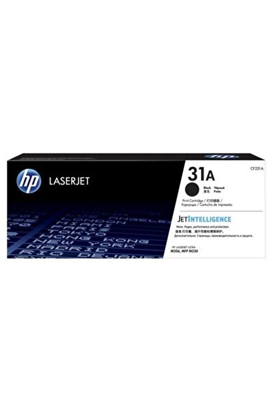 HP 31A Black Siyah 5.000 Sayfa Kapasiteli Toner Cf231A