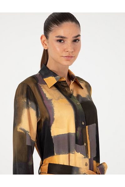 Pierre Cardin Saffron Comfort Fit Woven Dress 50293307 -Vr043