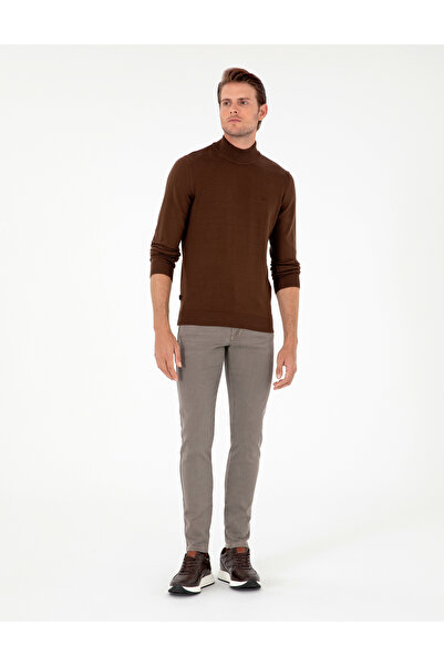 Pierre Cardin Bej Slim Fit Jean Pantolon 50295873-VR011