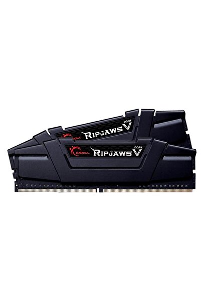 Arey ذاكرة الوصول العشوائي للكمبيوتر GSkill RipjawsV 16GB (2X8GB) DDR4 3200MHz Black-CL16- مع مبرد