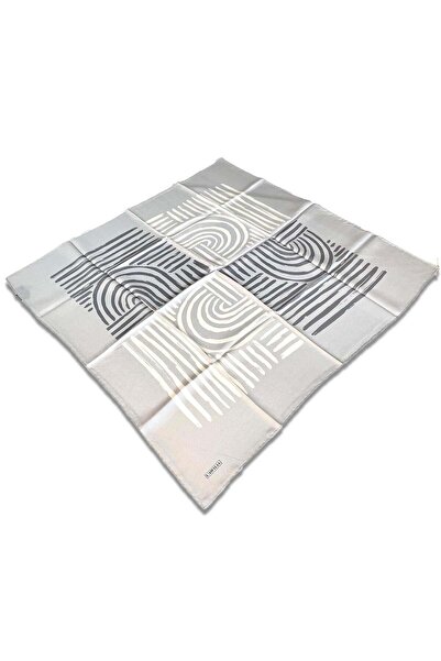 LAWILIA Γκρι μεταξωτό μαντήλι Tivil 31704 - 168