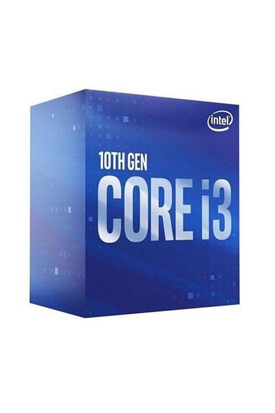 Intel كور I3 10100 6 ميجابايت 4 كور O/b Uhd630 1200p 65 واط مع مروحة محاصر