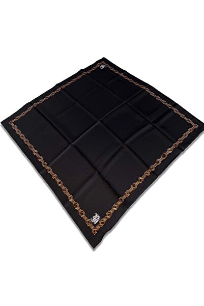 Levidor Μαύρο - Χρυσό Μεταξωτό Φουλάρι Tivil 3812 - 25666