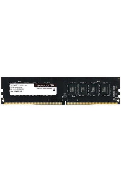 TEAM 32GB DDR4 3200MHZ CL22 PC RAM ELITE TED432G3200C2201
