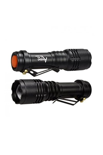 Pastimore 3 Fonksiyonlu Q5 Led Yüksek Işık Seviyesi Pilli Kamp Balık Dağcılık...