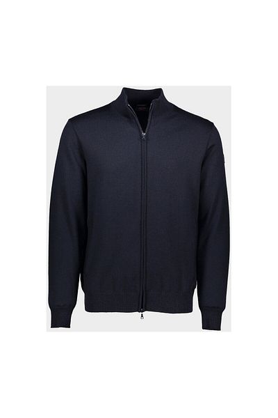 PAUL&SHARK Men's Long-Sleeved Daily Use Regular Fit Blue Sweatshirt C0P1044-050