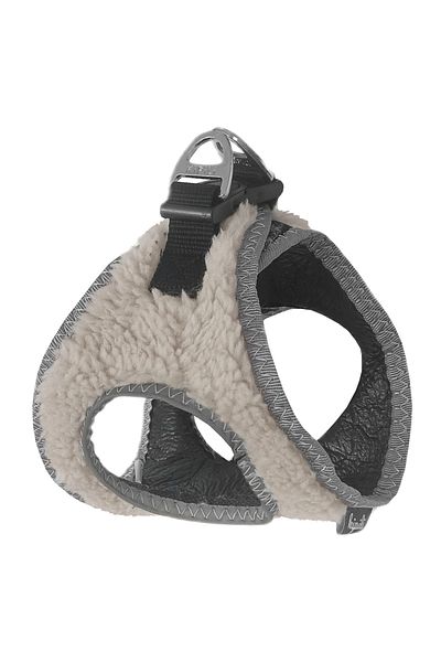Angoravi Three Lock Fur Cat Dog Collar 30-38 cm Small Cream