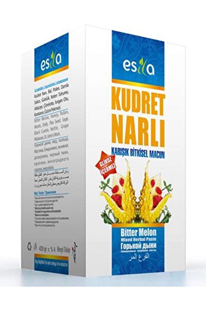 ESİLA Kudret Narlı Mide Macunu 420 Gr.